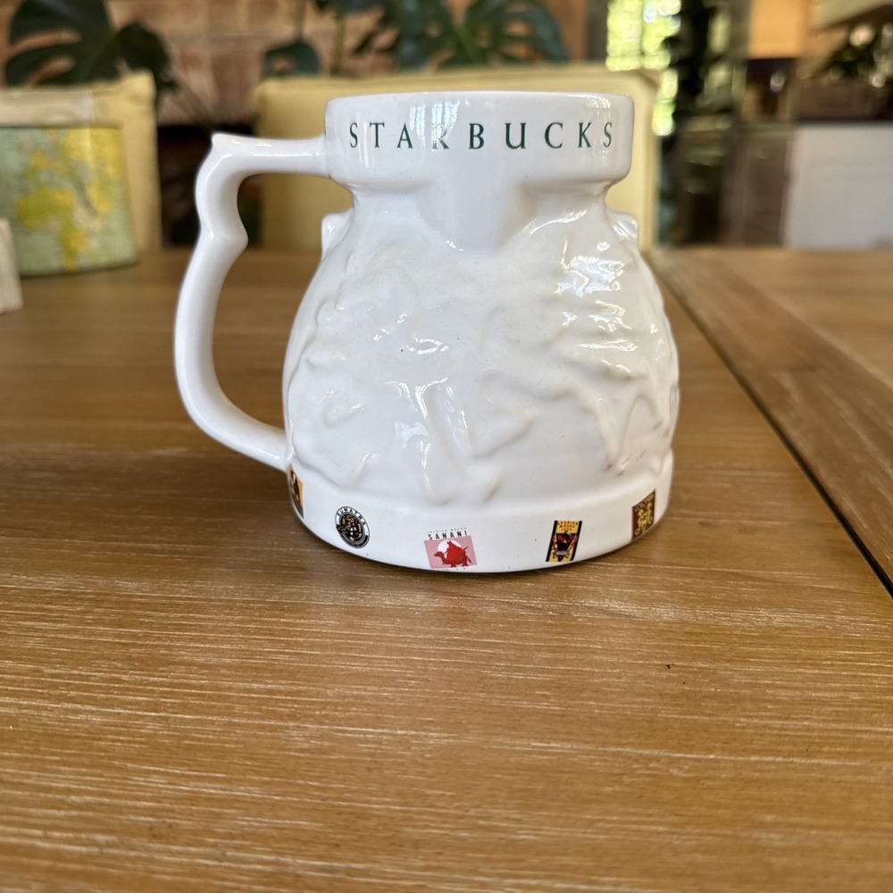 Starbucks Coffee Around the World Globe Travel Earth Barista 16 oz